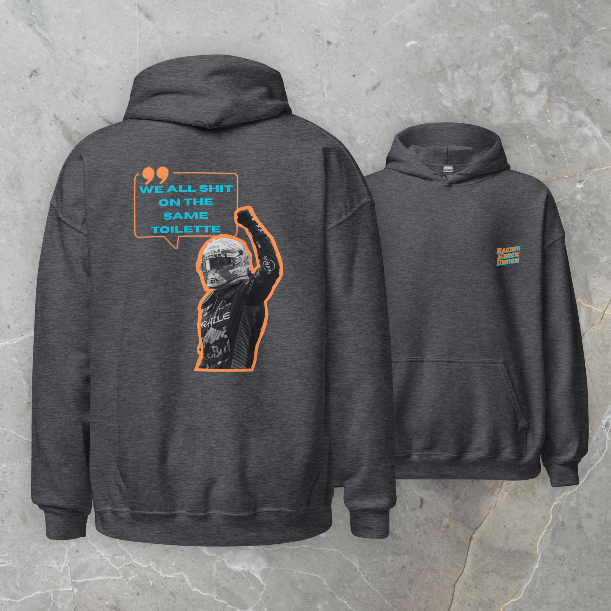 Funny Formula racing meme hoodie featuring iconic paddock humor. Motorsport streetwear made for race weekend fans and everyday wear.