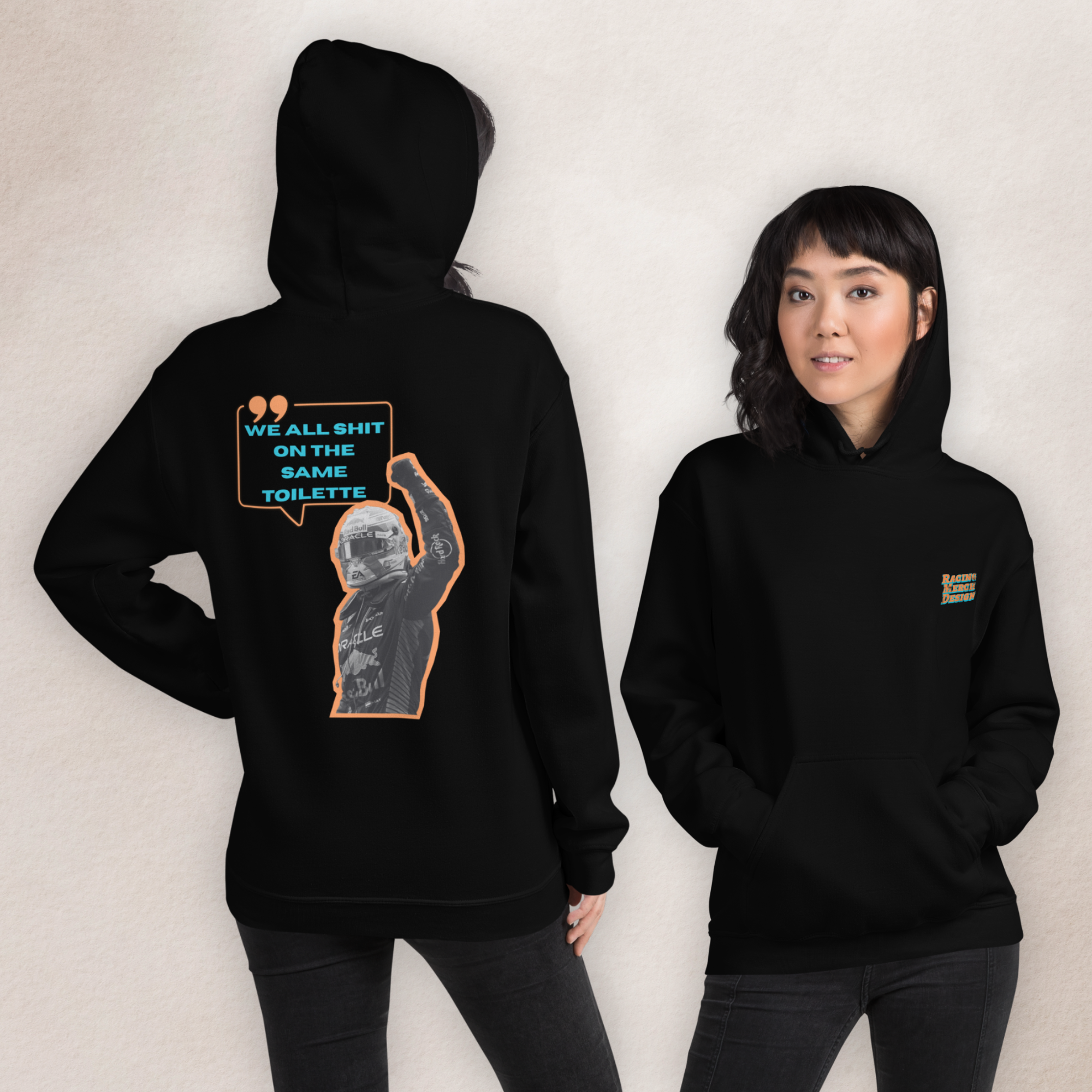 Funny Formula racing meme hoodie featuring iconic paddock humor. Motorsport streetwear made for race weekend fans and everyday wear.
